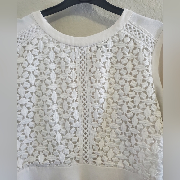 Ann Taylor Flutter Sleeve Blouse - Picture 5 of 7